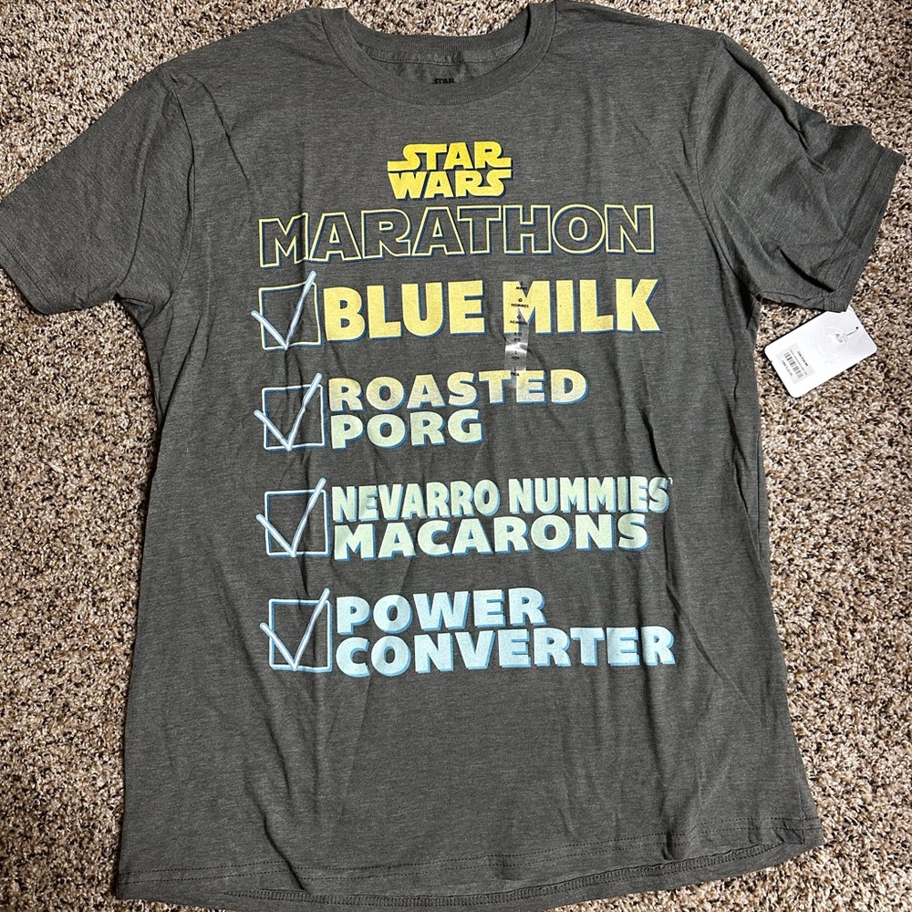 Disney Star Wars Gray Tee